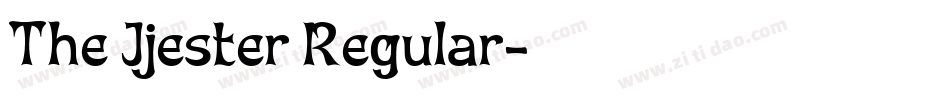The Jjester Regular字体转换